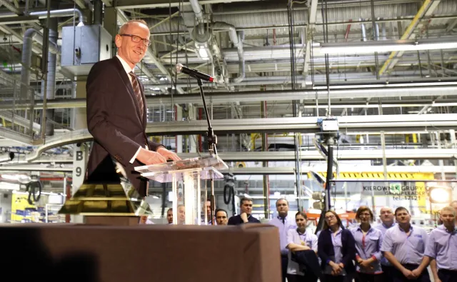 Szef Opla zachwycony polską fabryką, przywiózł motoryzacyjnego Oscara. "To najwyższa klasa światowa"