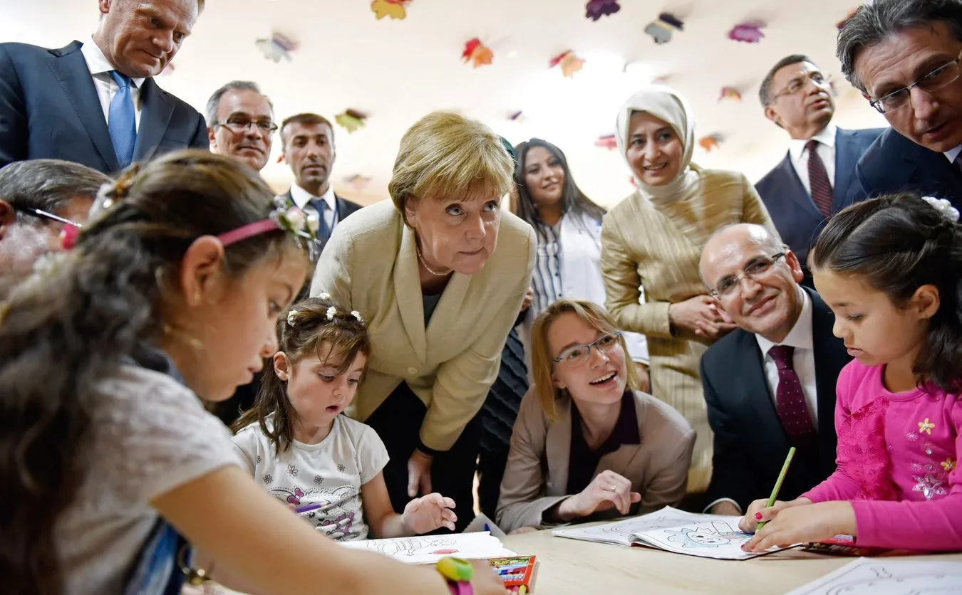 Donald Tusk i Angela Merkel