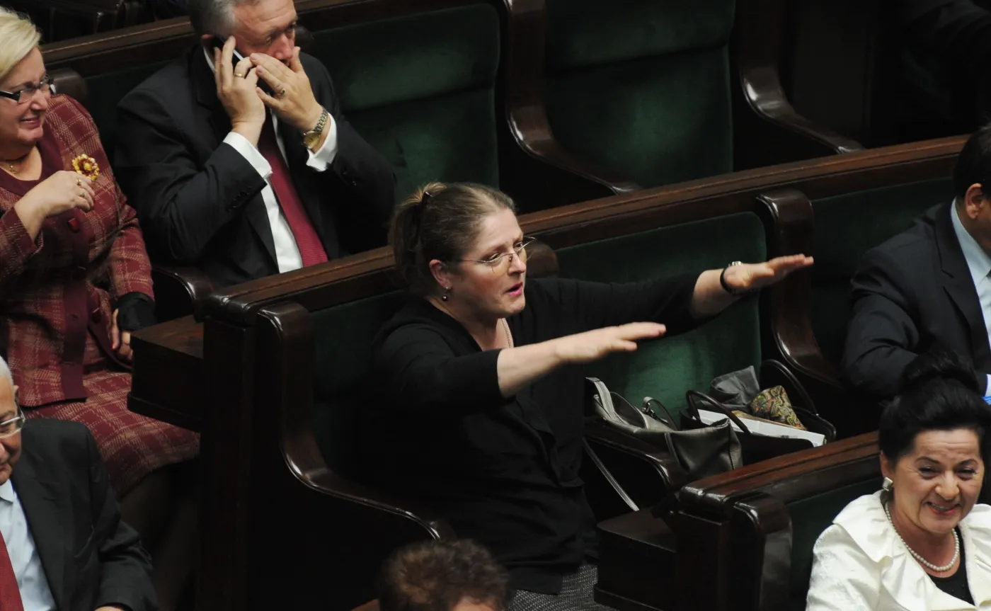 Krystyna Pawłowicz w Sejmie