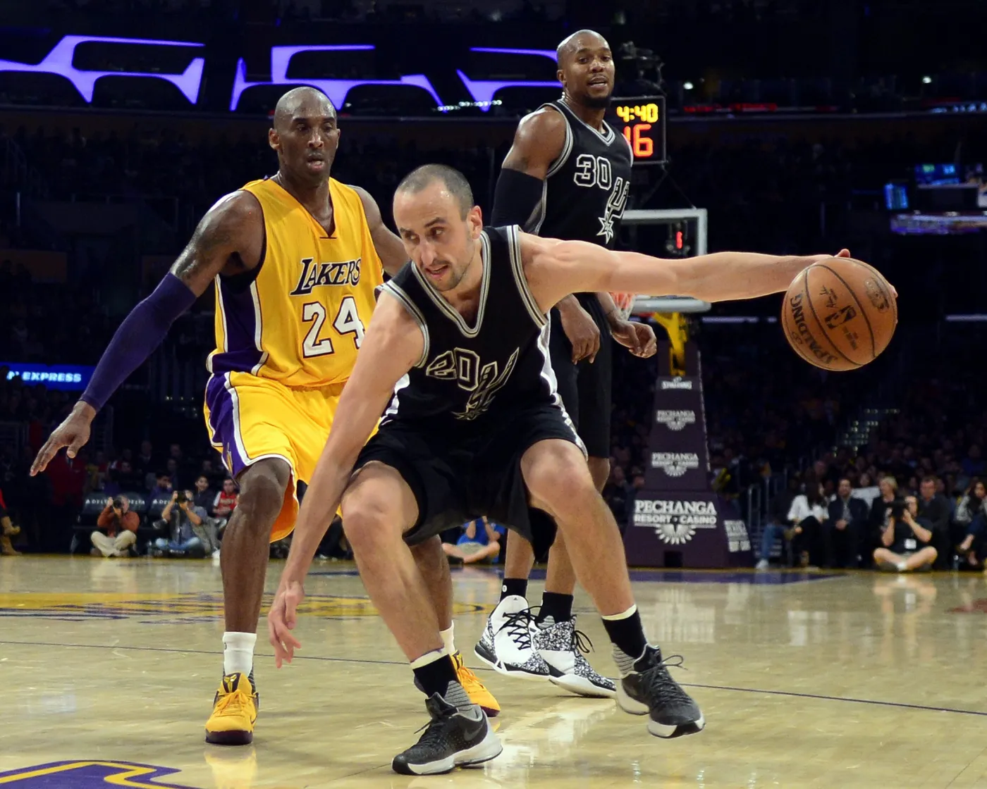 Manu Ginobili i Kobe Bryant