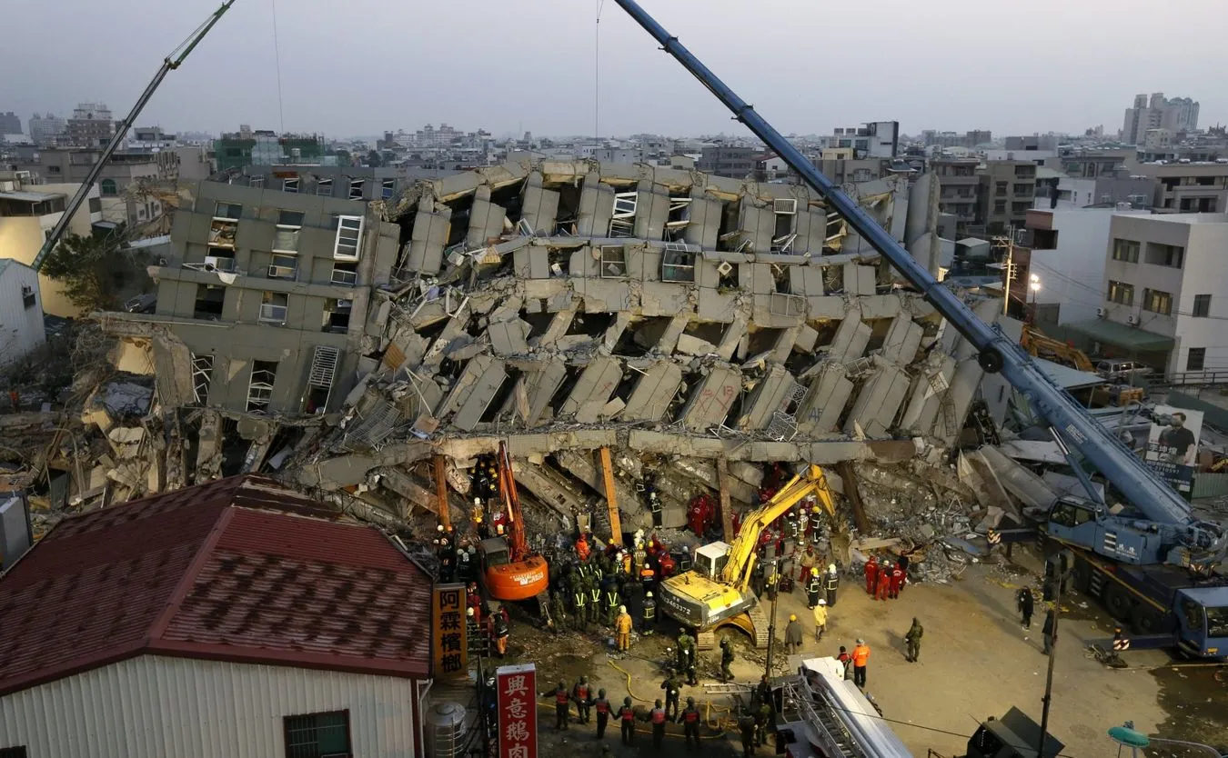 Akcja ratownicza na Tajwanie