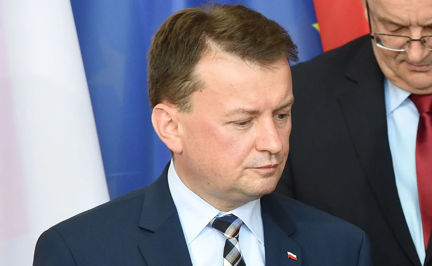 Minister spraw wewnętrznych i administracji Mariusz Błaszczak