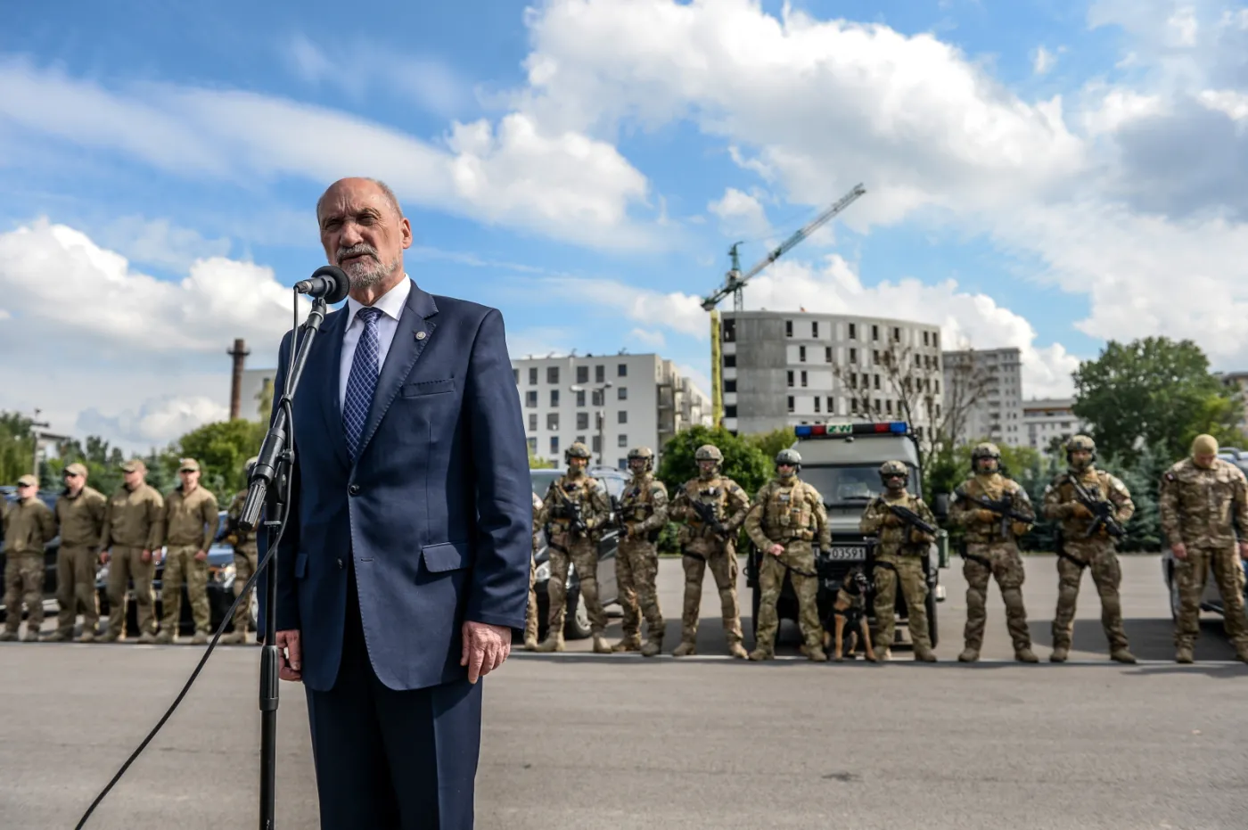 ANTONI MACIEREWICZ NA ŚWIĘCIE ŻANDARMERII WOJSKOWEJ