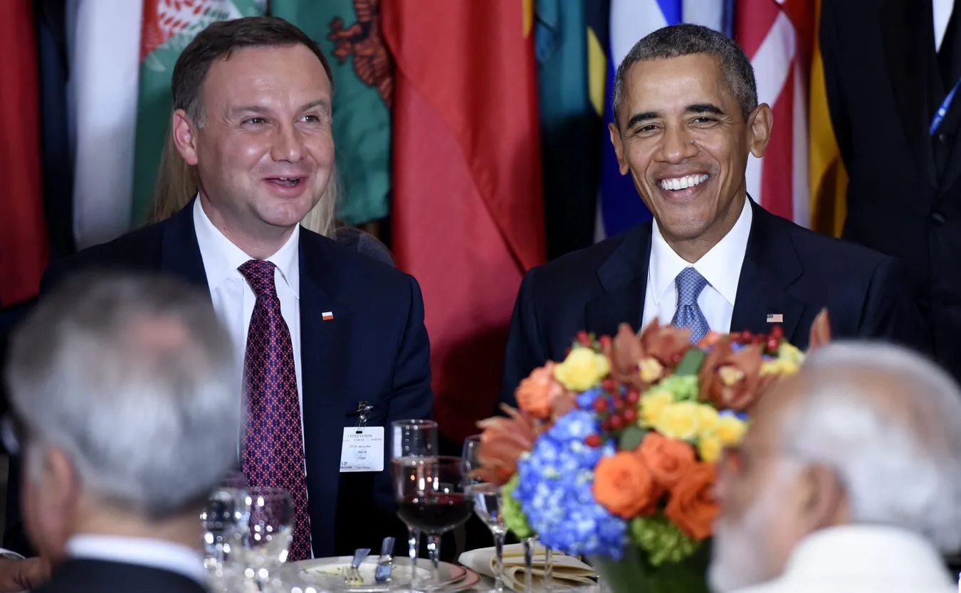 Andrzej Duda i Barack Obama