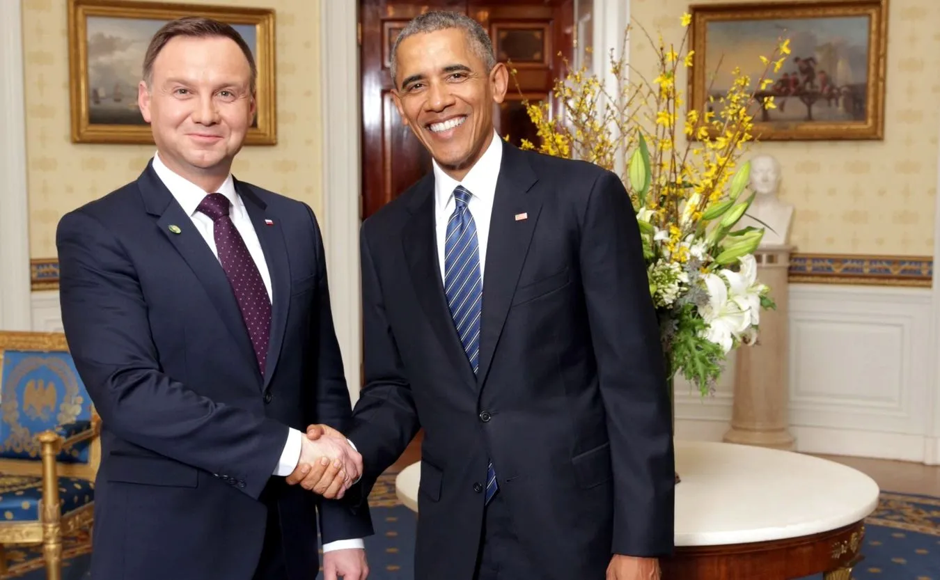 Andrzej Duda i Barack Obama