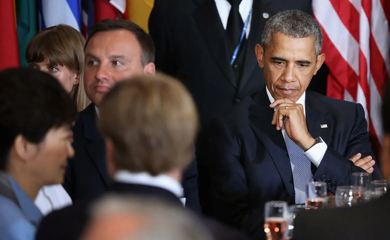 Andrzej Duda i Barack Obama