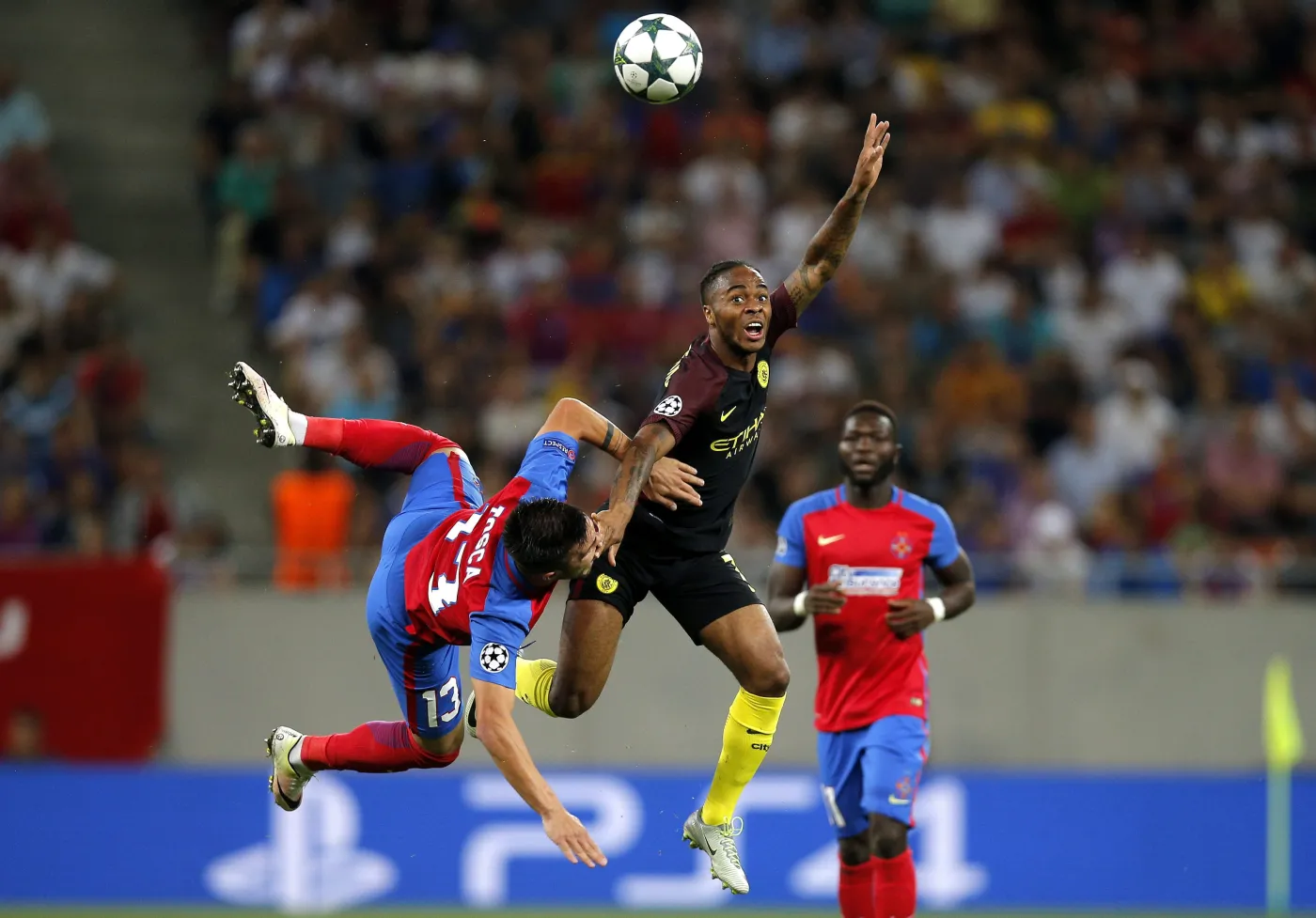 Liga Mistrzów: Manchester City rozbił Steauę w pierwszym meczu 4. rundy kwalifikacji