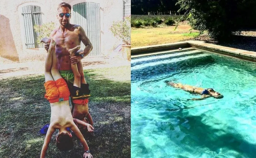 Nie zawsze poważny Piotr Kraśko na wakacjach z rodziną [FOTO]