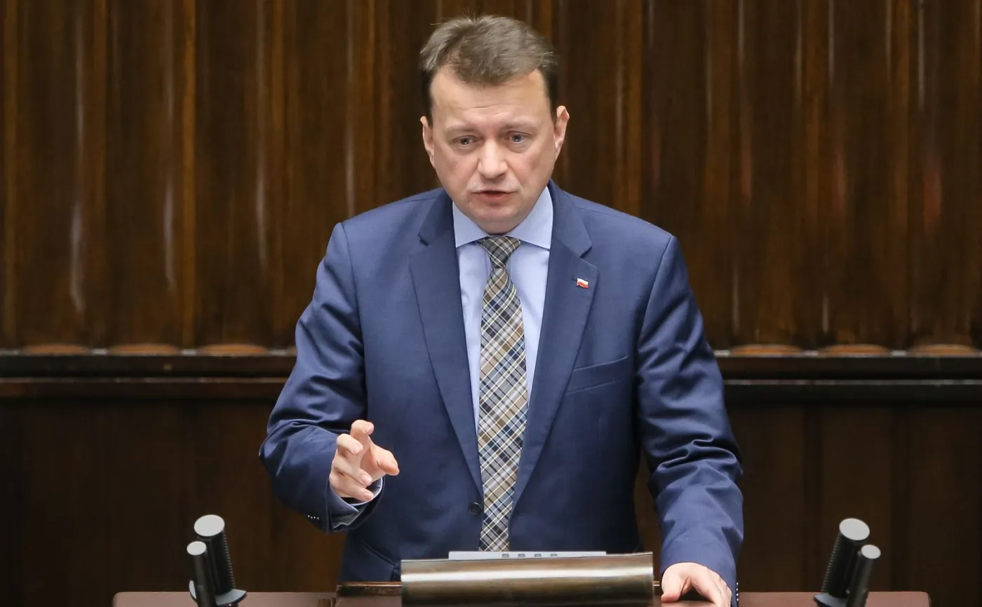  Minister spraw wewnętrznych i administracji Mariusz Błaszczak,