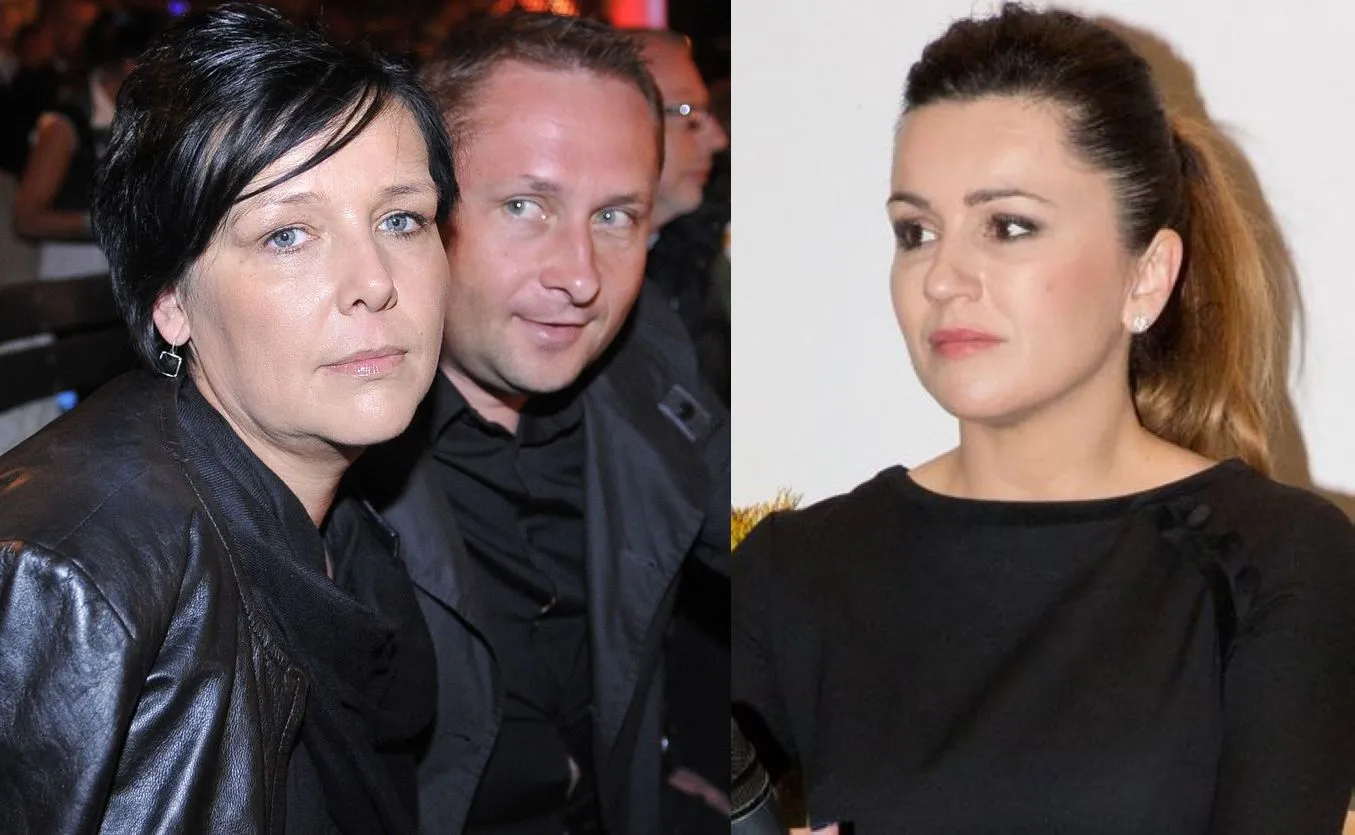 Kamil Durczok z żoną Marianną, Beata Tadla