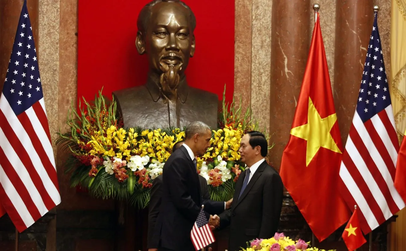 Barack Obama i Tran Dai Quang