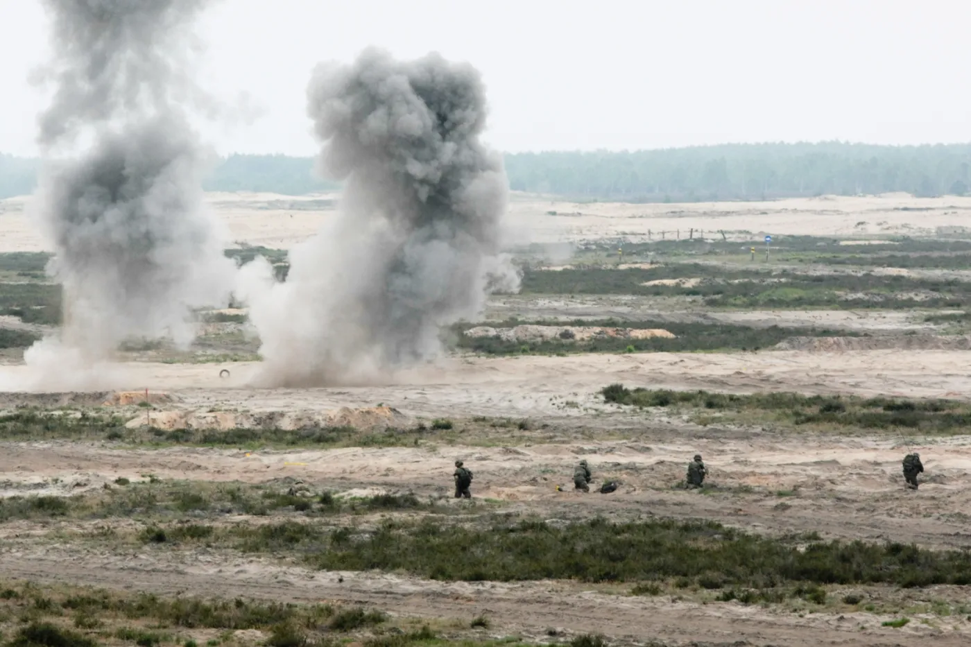 NATO przerzuca siły w Polsce. 1500 żołnierzy ćwiczy operację natychmiastowego reagowania [ZDJĘCIA]