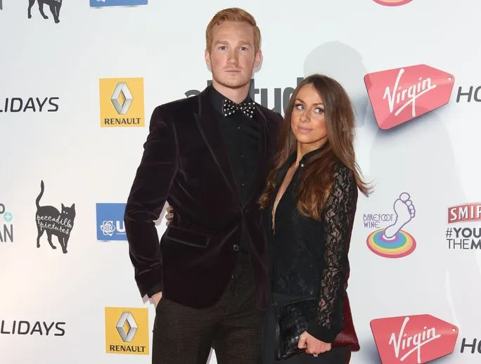 Greg Rutherford z partnerką