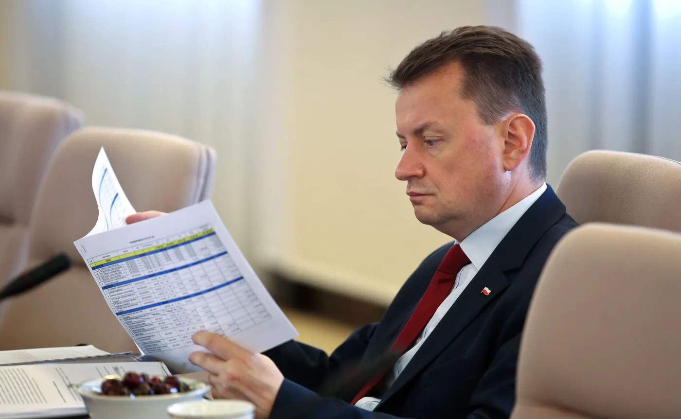 Minister spraw wewnętrznych i administracji Mariusz Błaszczak