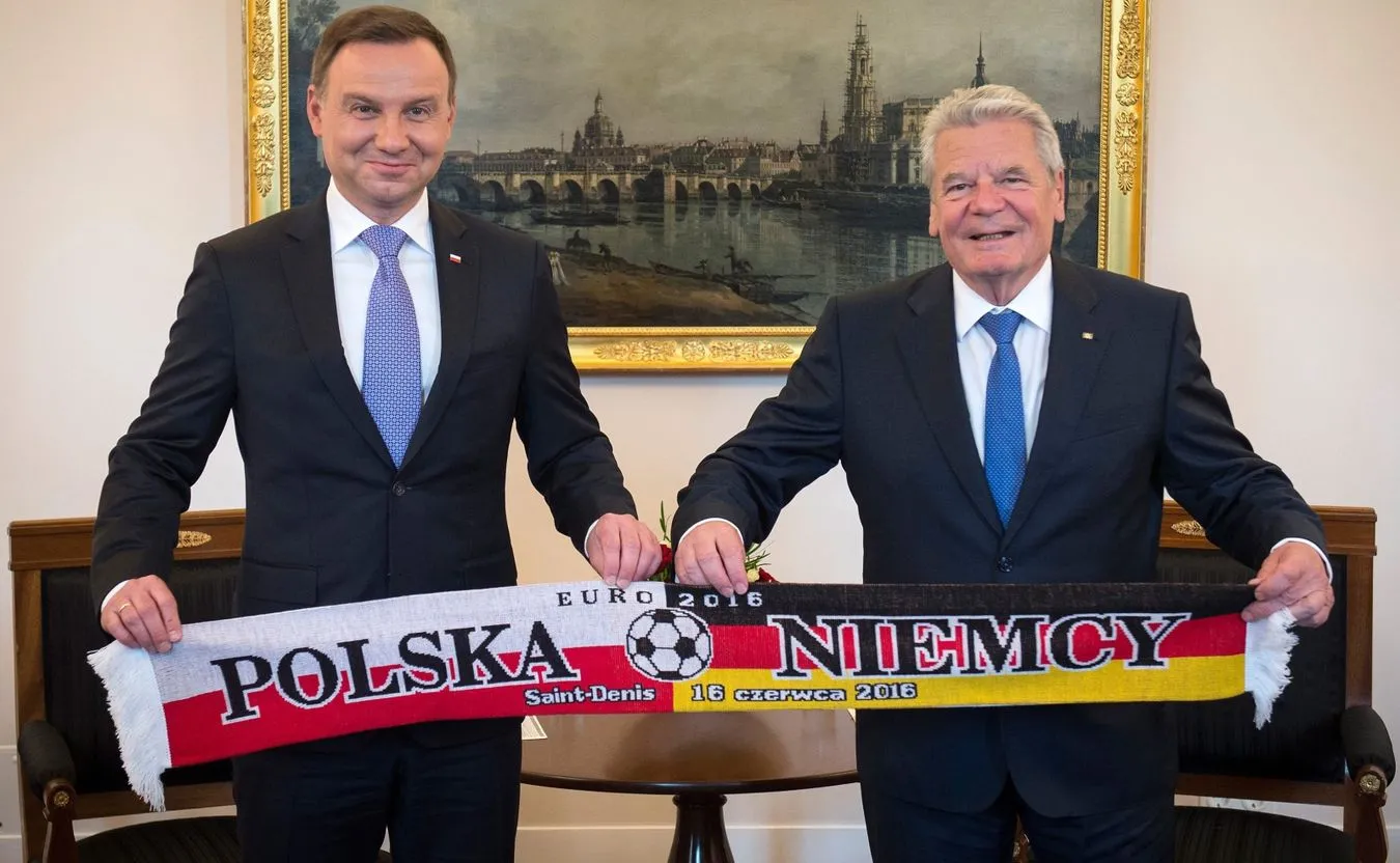 Andrzej Duda i Joachim Gauck