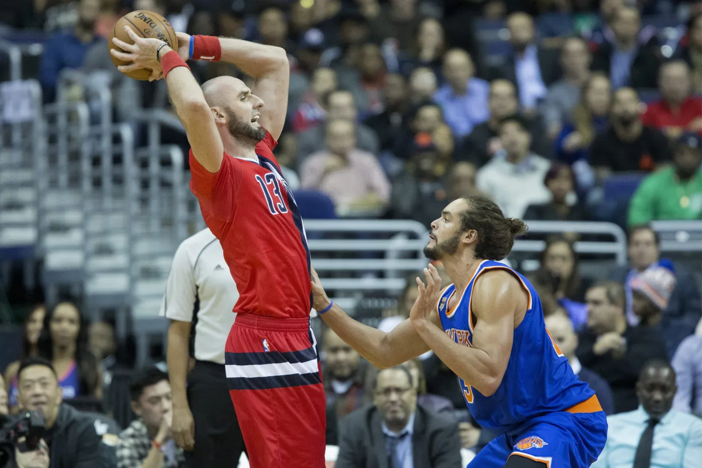 Marcin Gortat i Joakim Noah