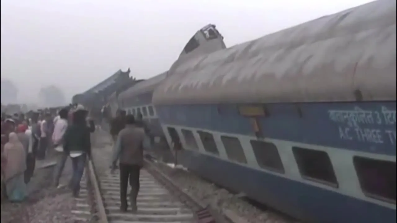 Katastrofa kolejowa w Indiach