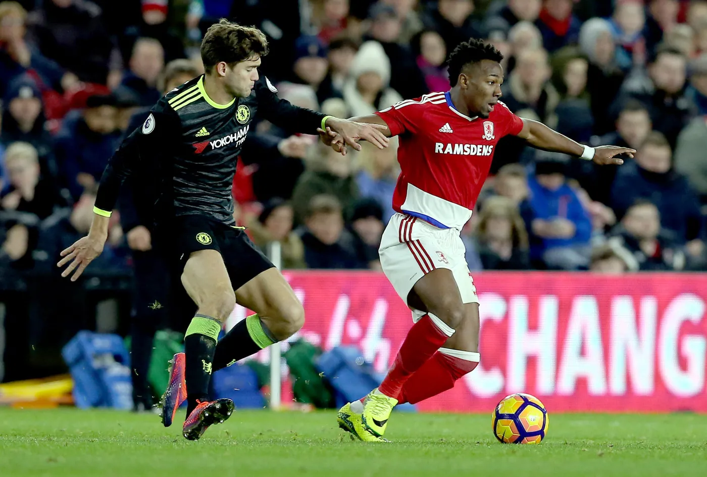 Adama Traore i Marcos Alonso
