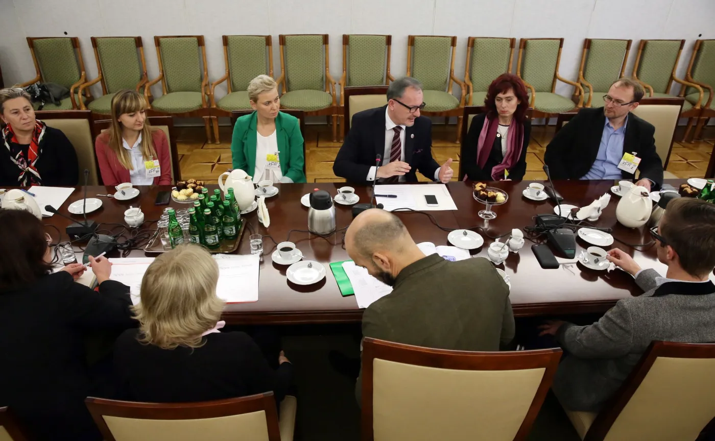 Spotkanie z Misją Kamiliańską w Senacie