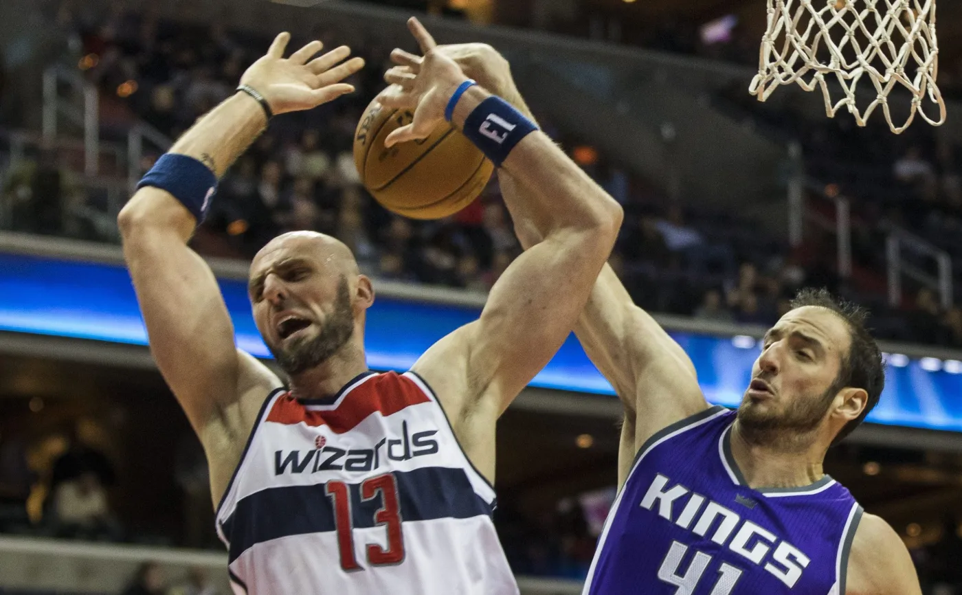 Kosta Koufos i Marcin Gortat