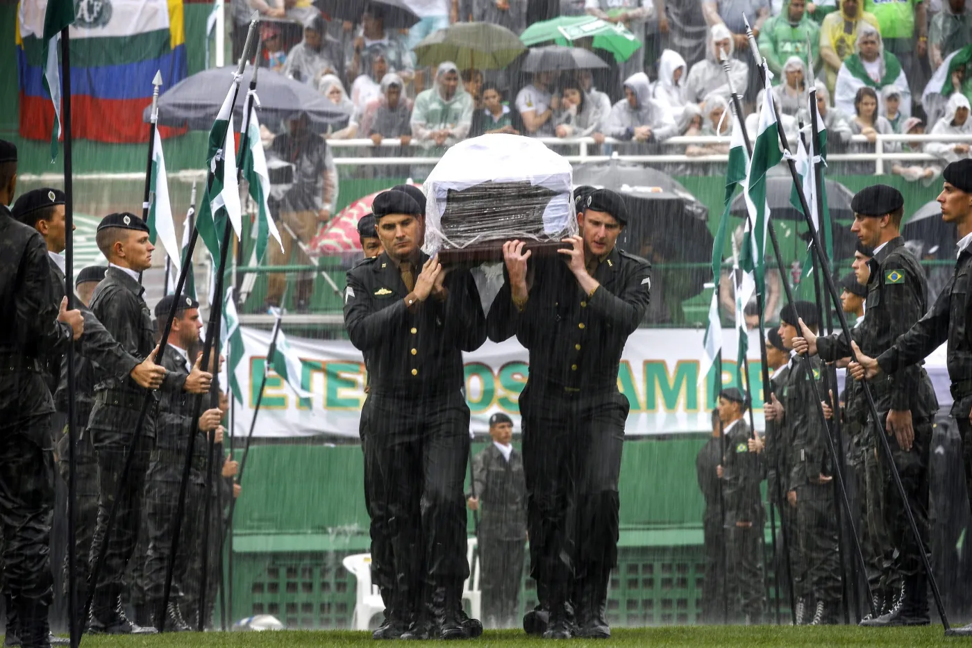 Pogrzeb piłkarzy Chapecoense