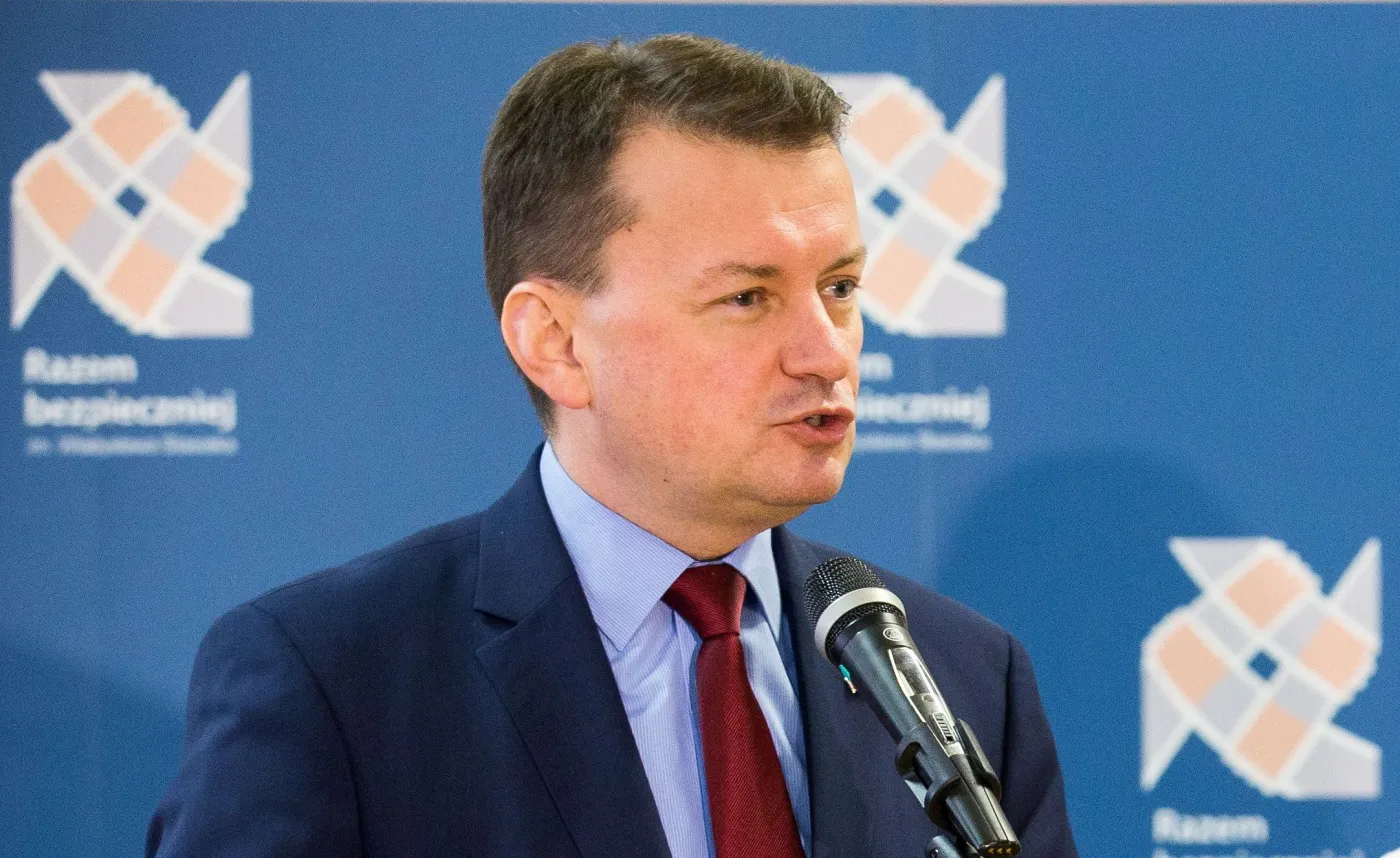 Minister spraw wewnętrznych i administracji Mariusz Błaszczak
