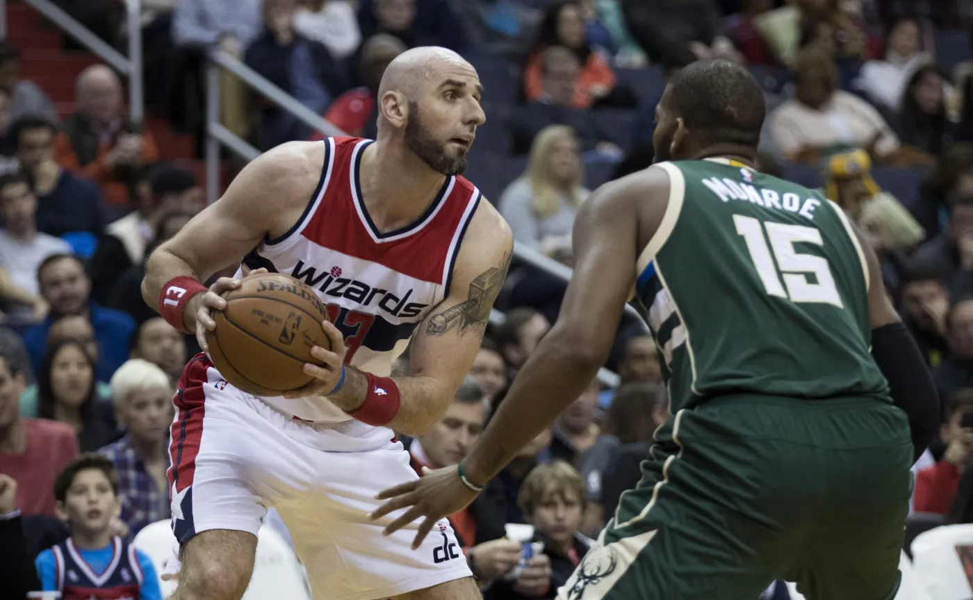 Marcin Gortat i Greg Monroe