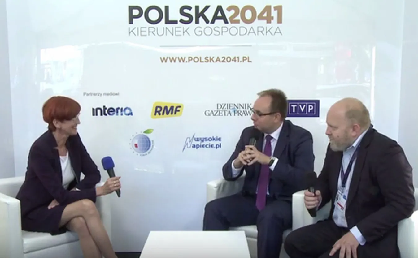 Elżbieta Rafalska w Krynicy