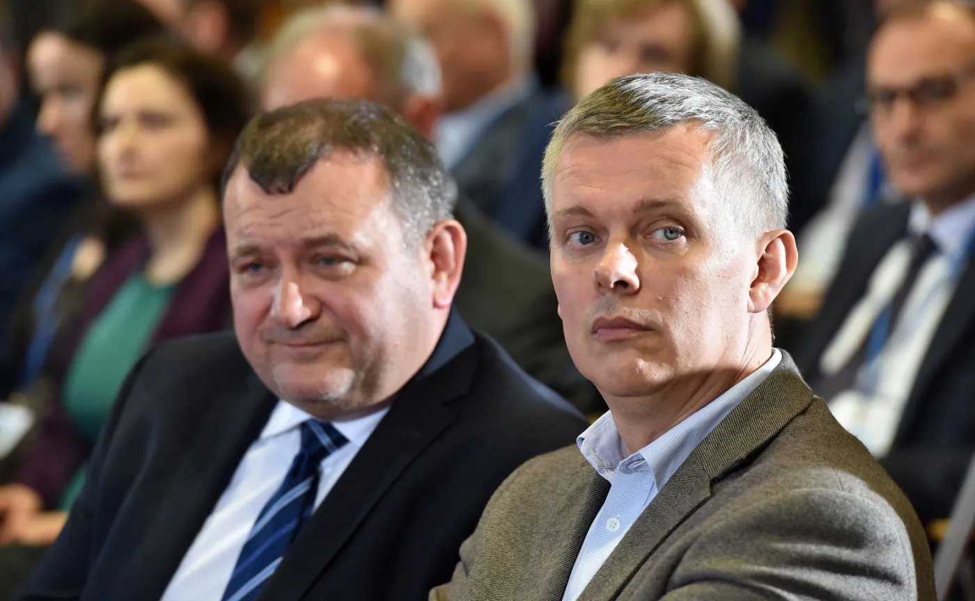Posłowie Stanisław Gawłowski i Tomasz Siemoniak