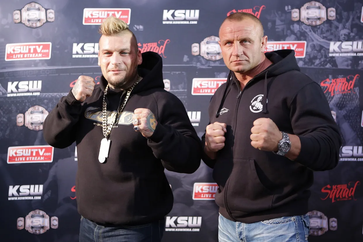 "Pudzian" kontra "Popek" w walce wieczoru na gali KSW 37!