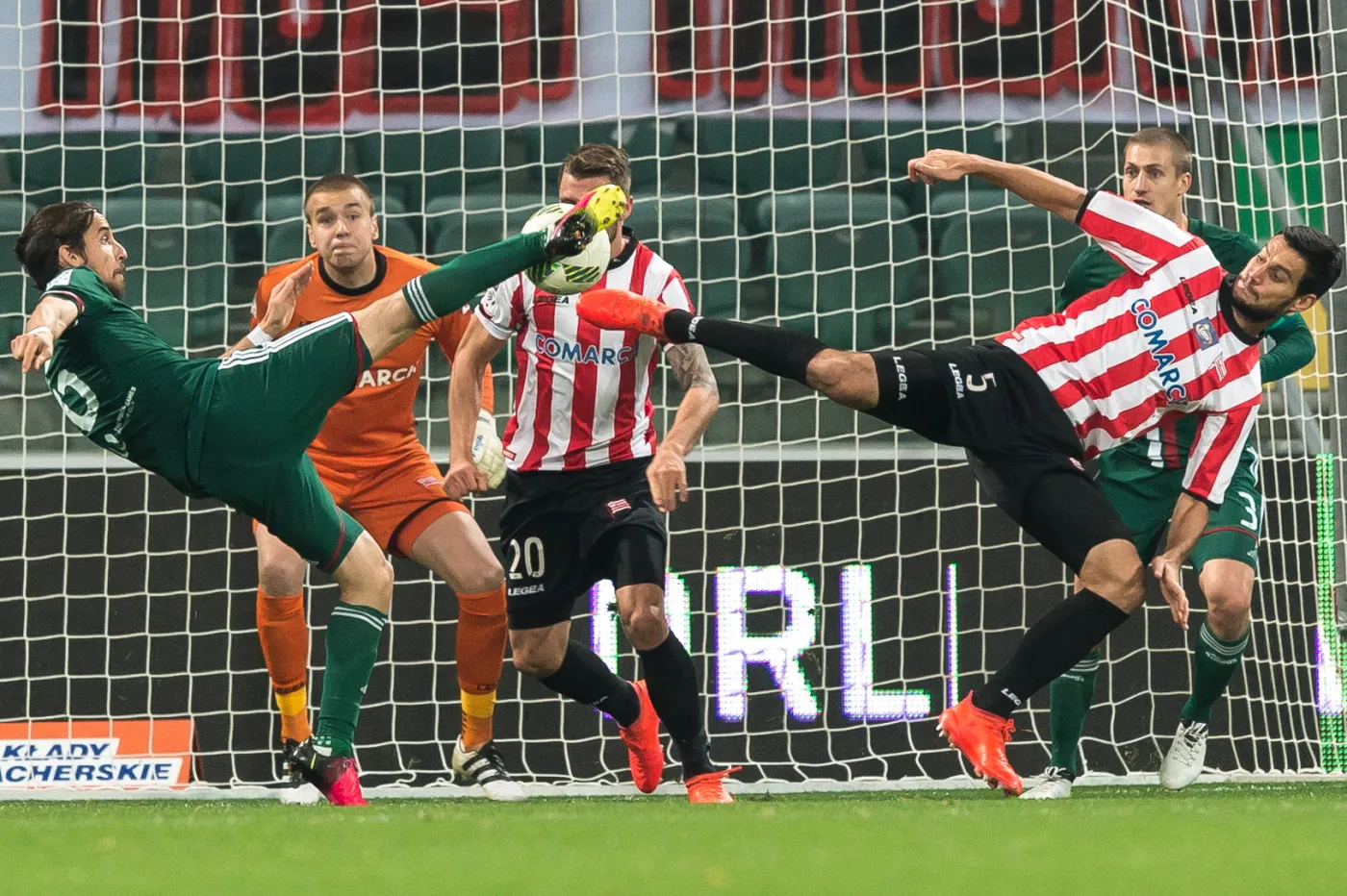 Lotto Ekstraklasa: Śląsk prowadził 2:0, ale Cracovii nie pokonał