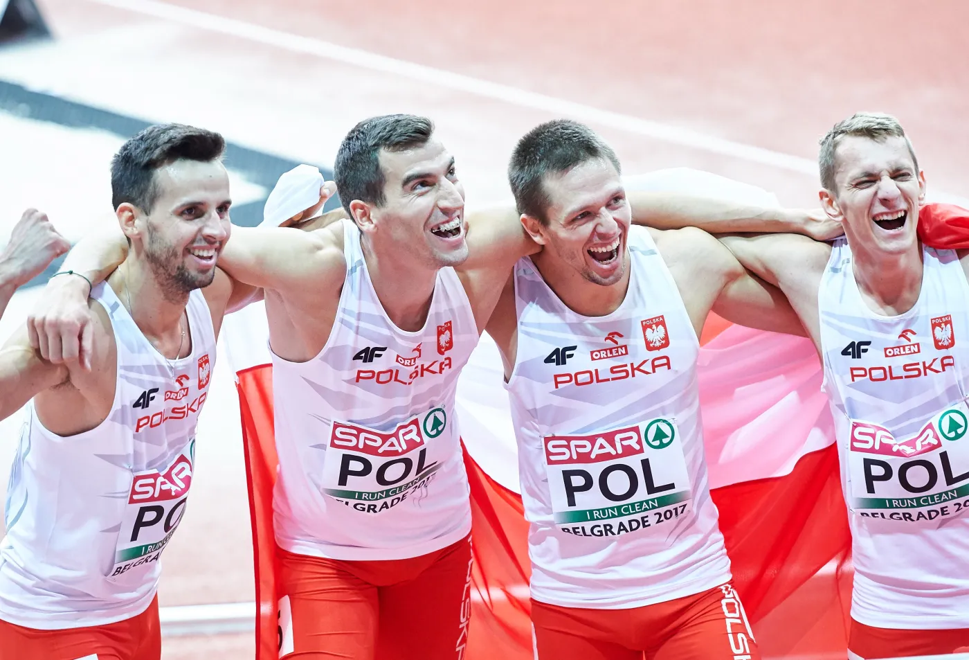 Lekkoatletyczne HME: Polacy ze złotym medalem w sztafecie 4x400 m