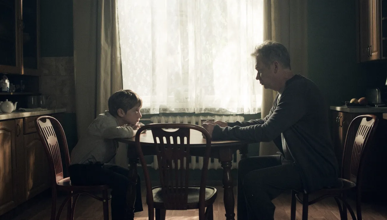 Mirosław Baka w filmie "Mały Jakub"