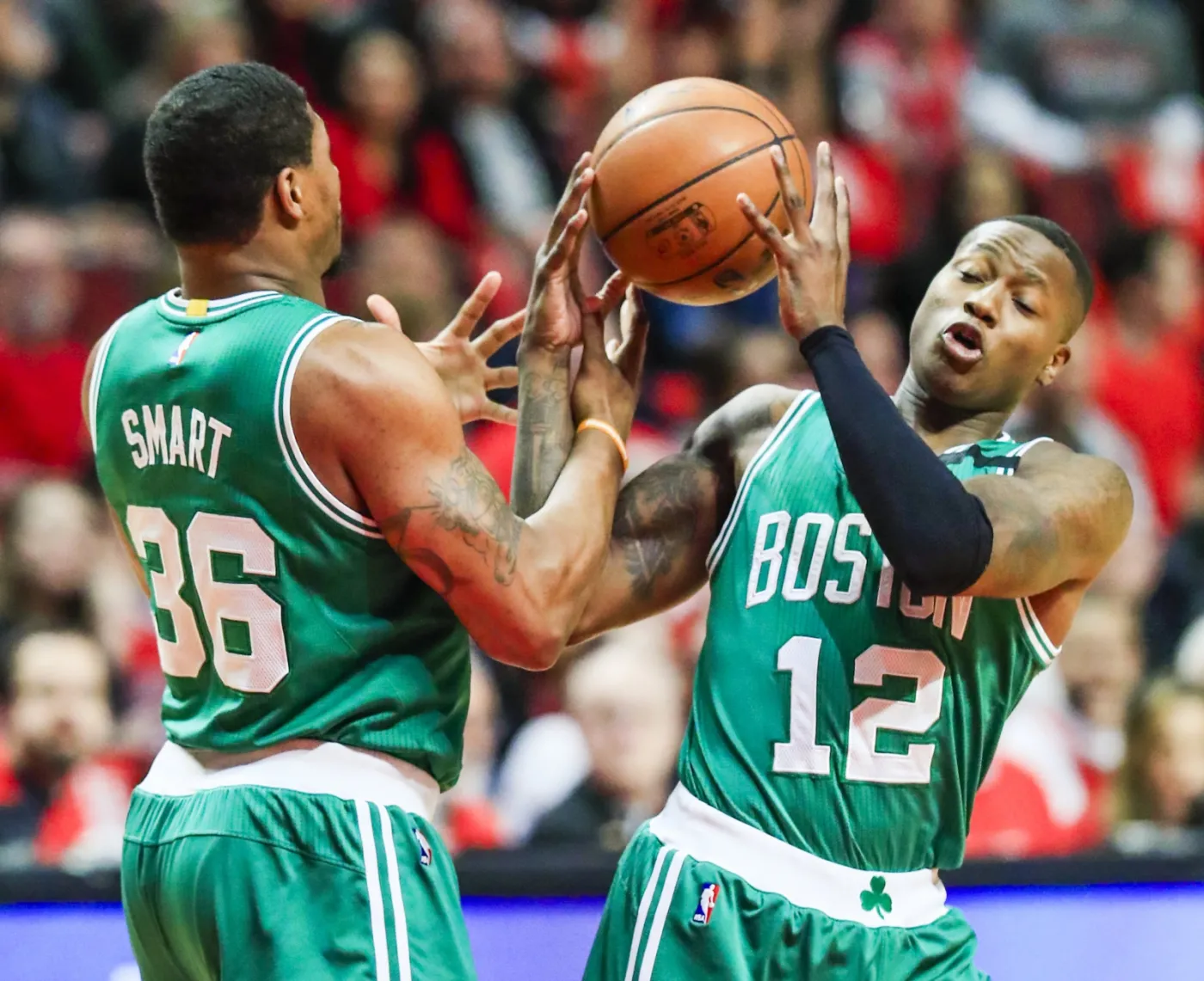 Terry Rozier i Marcus Smart 