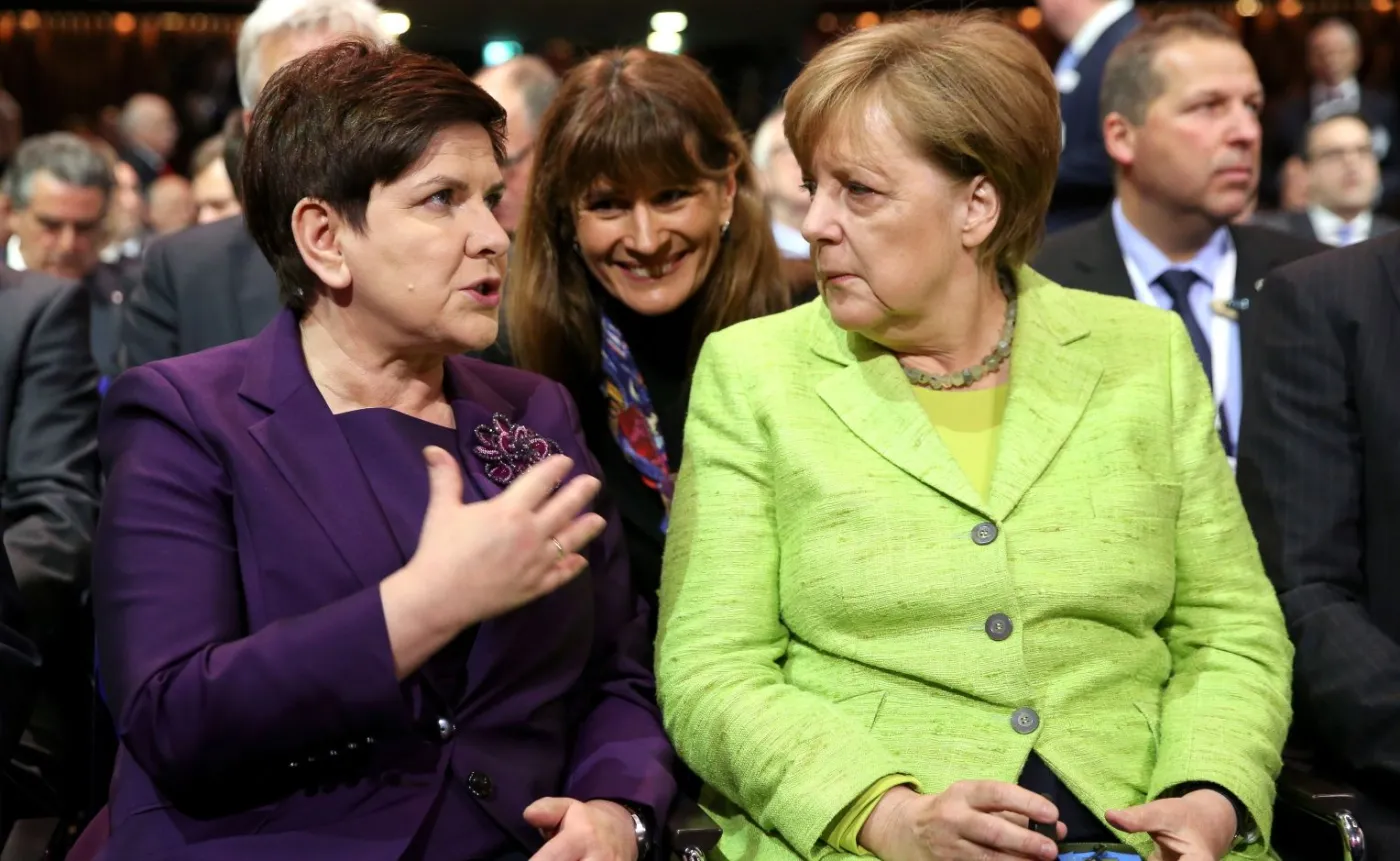 Beata Szydło i Angela Merkel