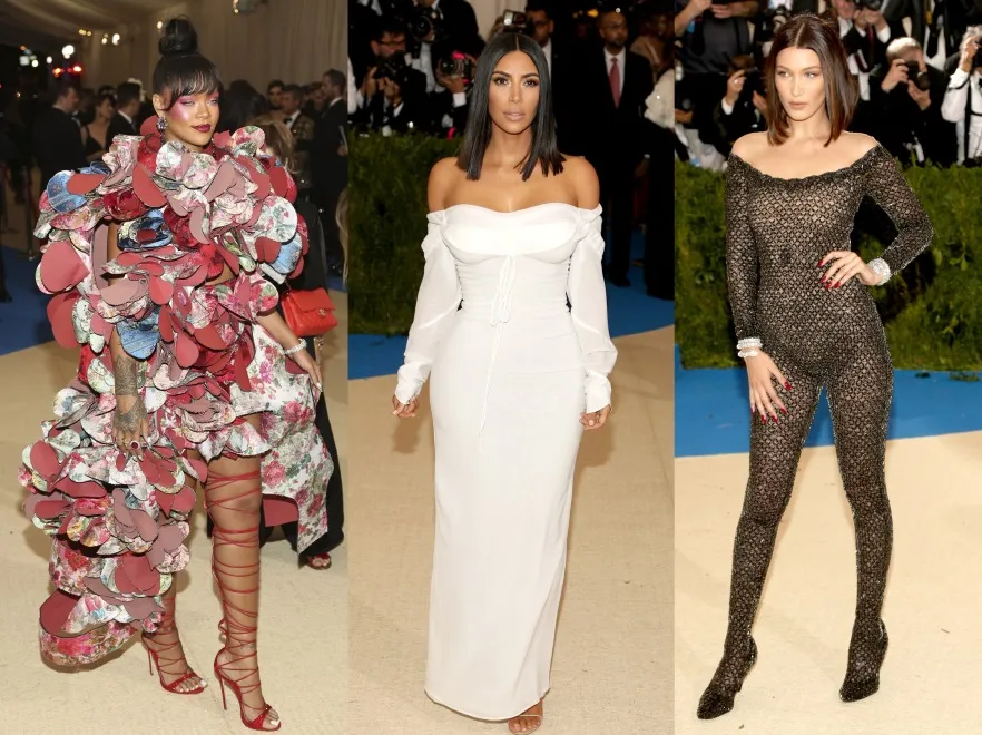 Dużo nagości i modowego szaleństwa: gwiazdy na gali MET 2017. FOTO
