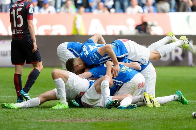Lotto Ekstraklasa: Pięć meczów Lecha z Pogonią i pięć zwycięstw "Kolejorza"