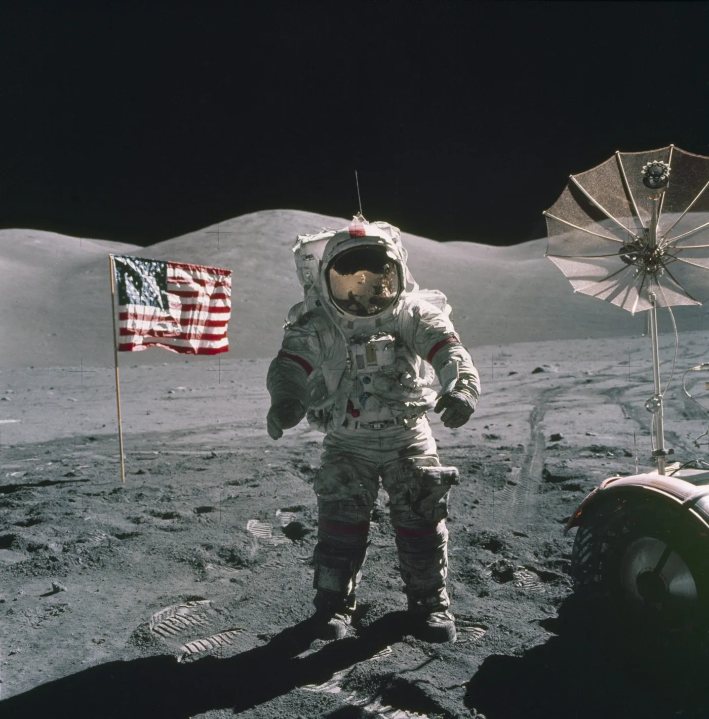 Eugene Cernan na Księżycu, 12 grudnia 1972 roku
