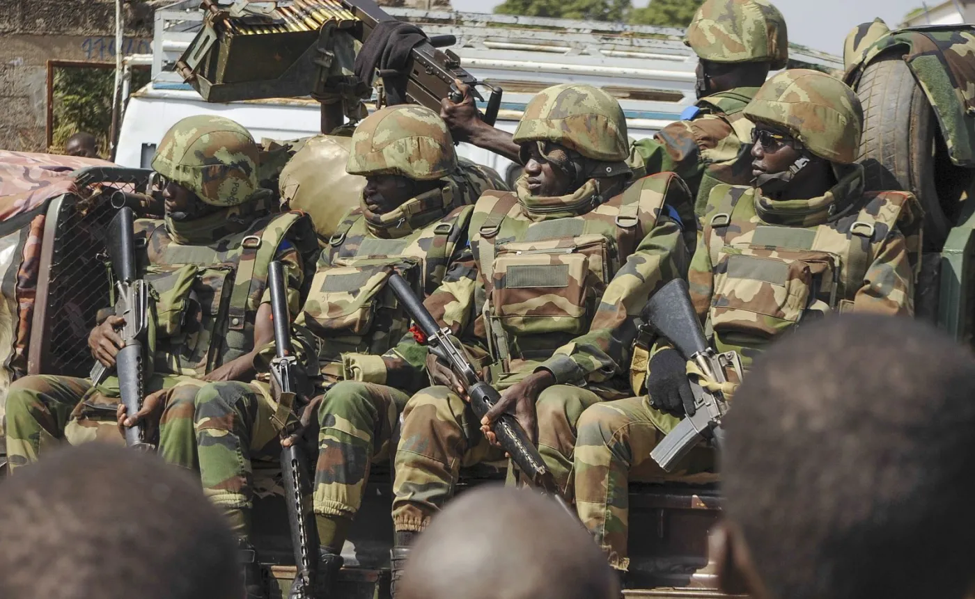 Senegalskie wojsko w Gambii