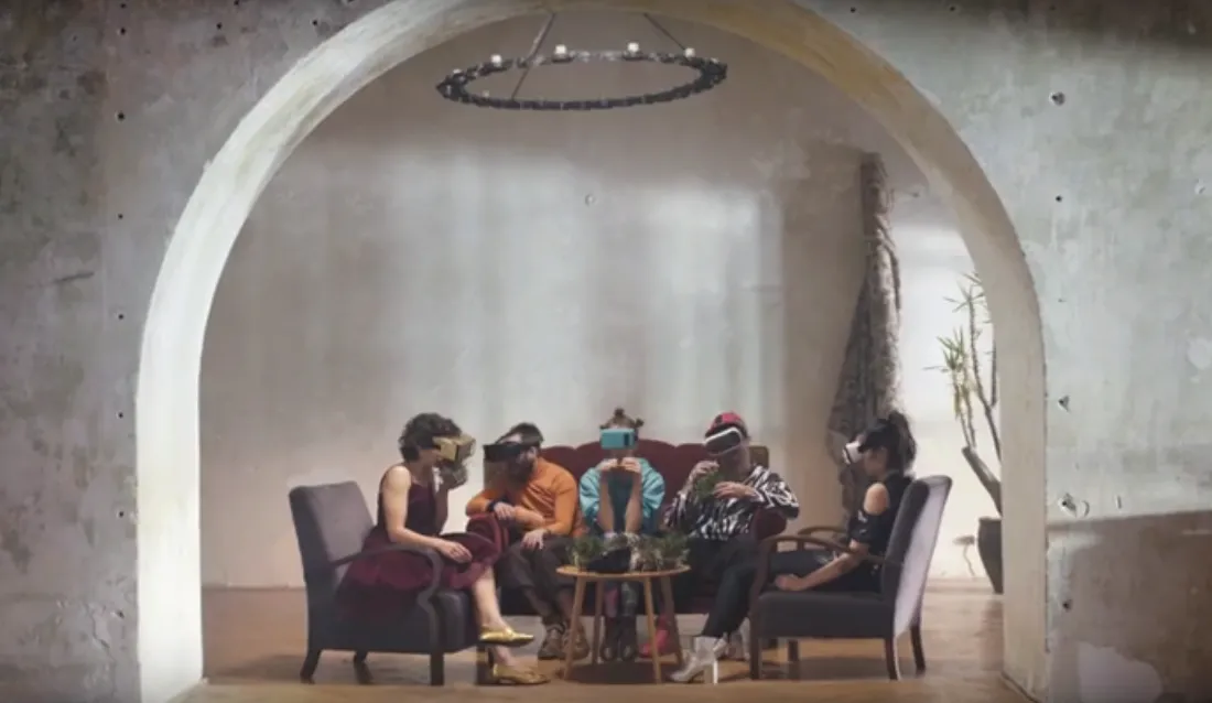 Kadr z teledysku zespołu Coma "W cwał"