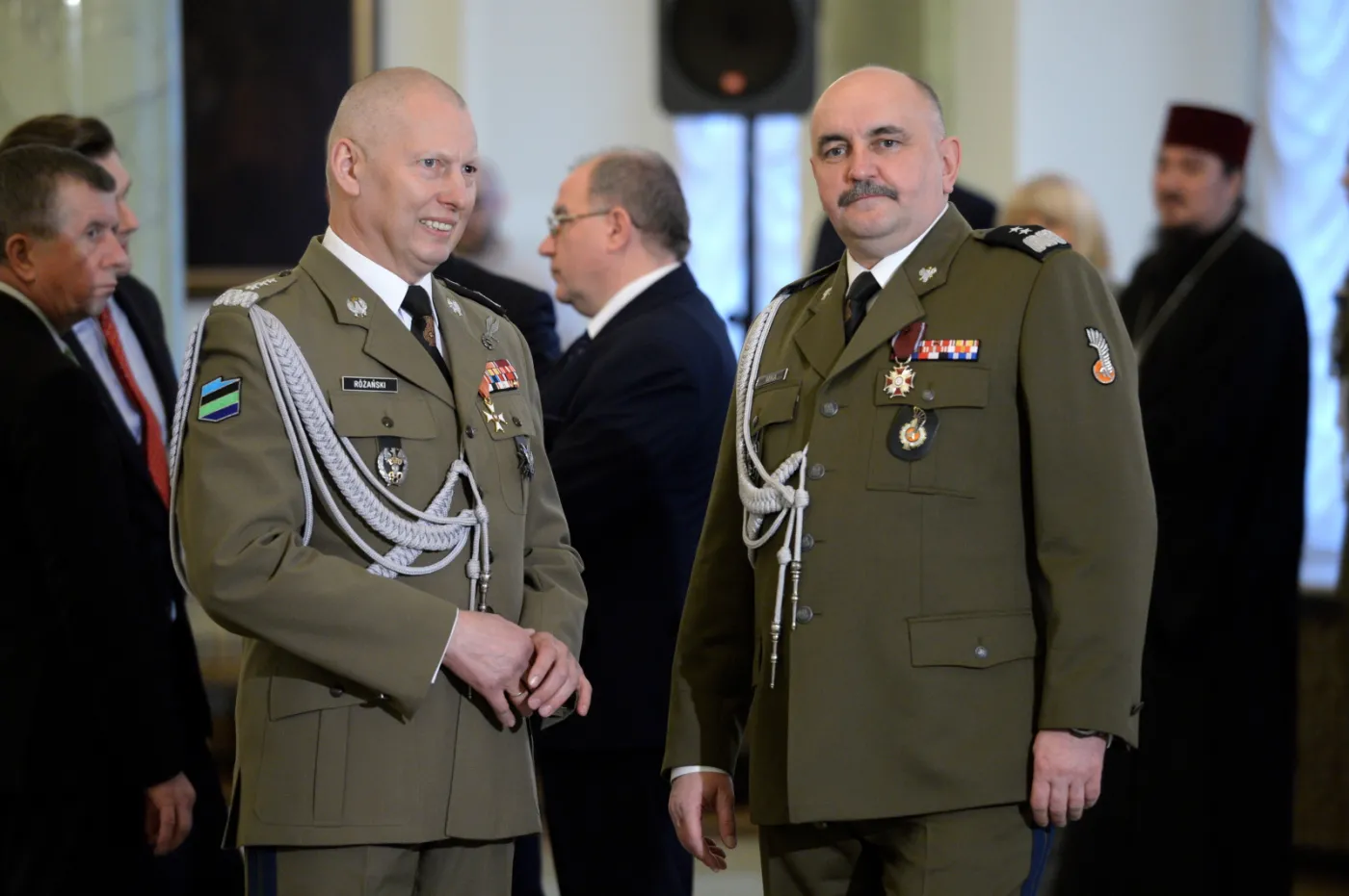 Gen. Mirosław Różański i gen. Jarosław Mika