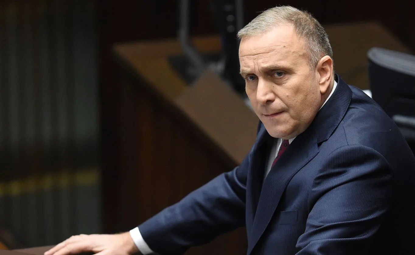  Lider Platformy Obywatelskiej Grzegorz Schetyna 