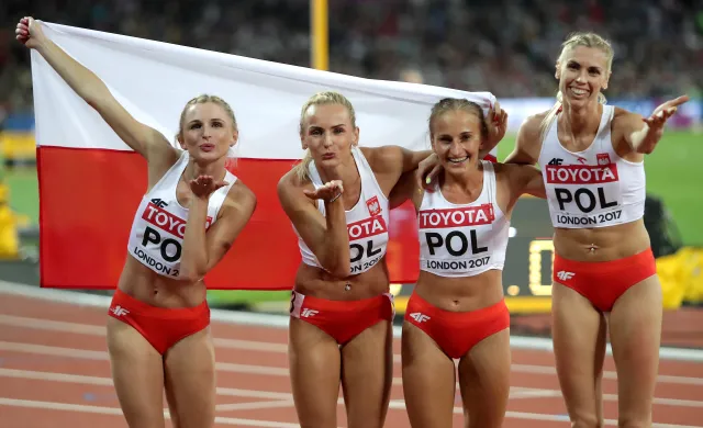 Lekkoatletyczne MŚ: Polki z brązowym medalem w sztafecie 4x400 m