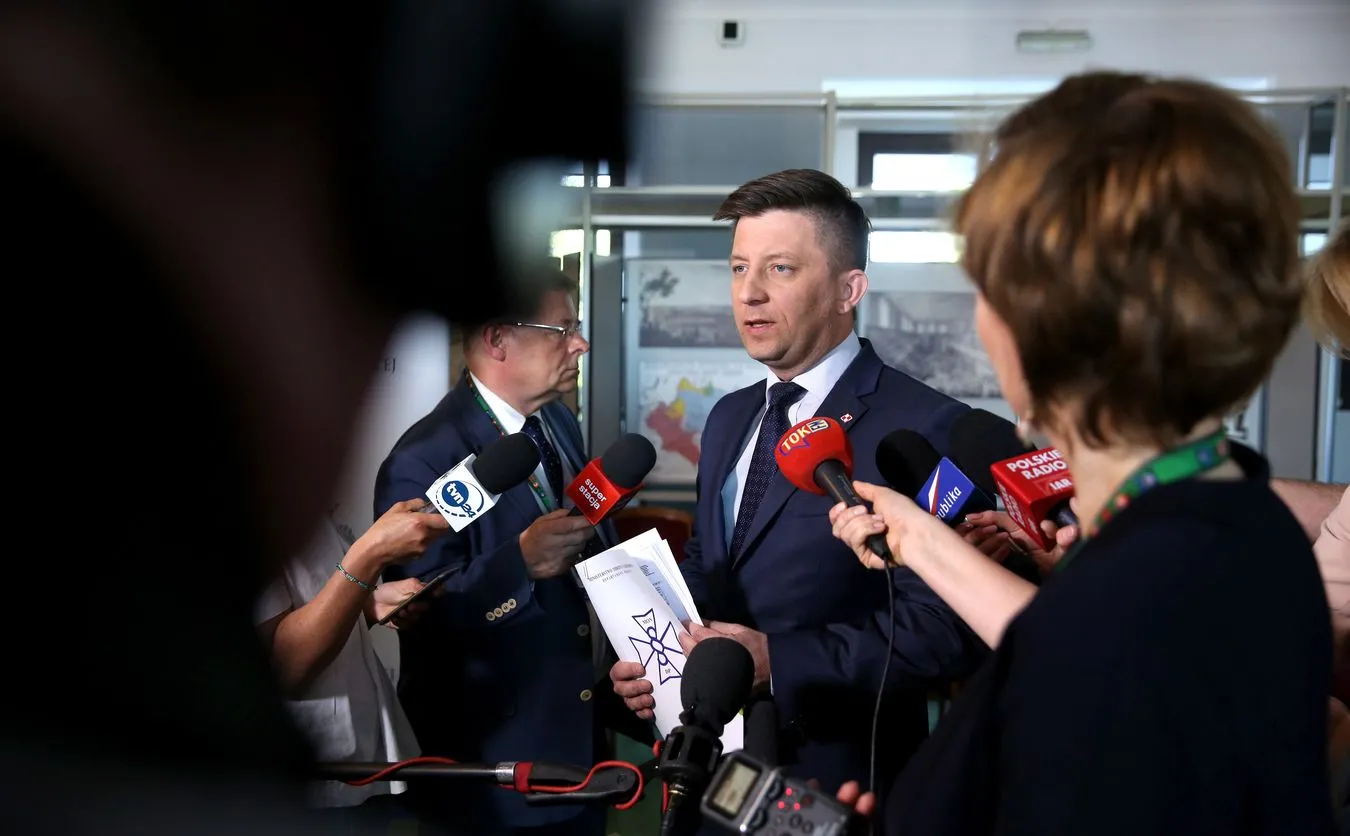 Wiceszef MON Michał Dworczyk