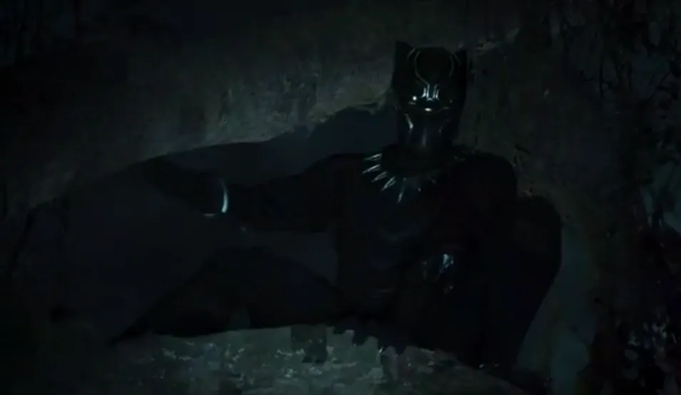 Kadr z filmu "Czarna pantera". Premiera kinowa - luty 2018