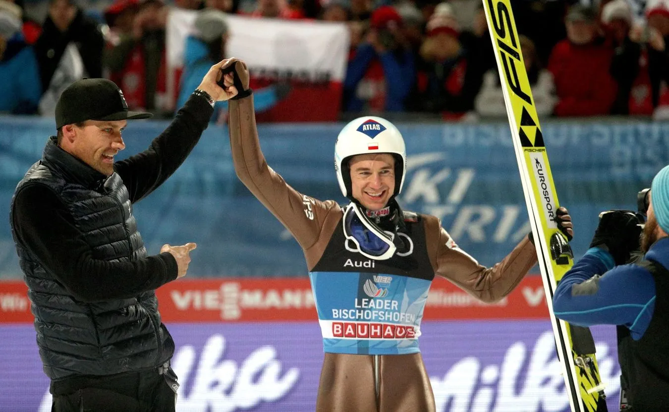 Sven Hannawald i Kamil Stoch