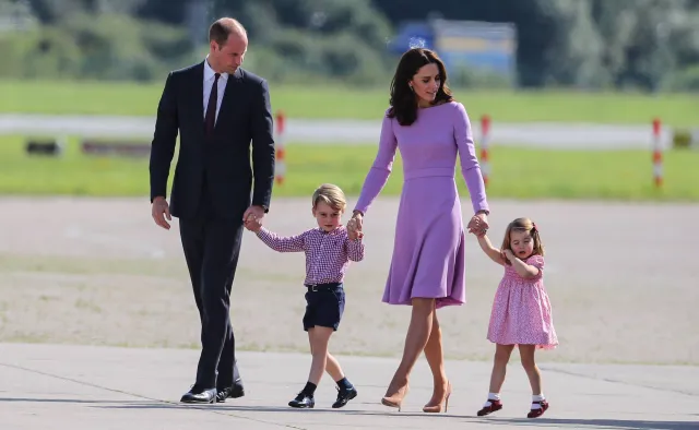 Księżniczka Charlotte poszła do przedszkola