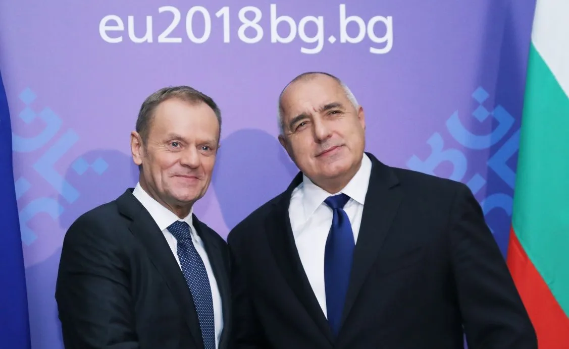 Donald Tusk i Bojko Borisow