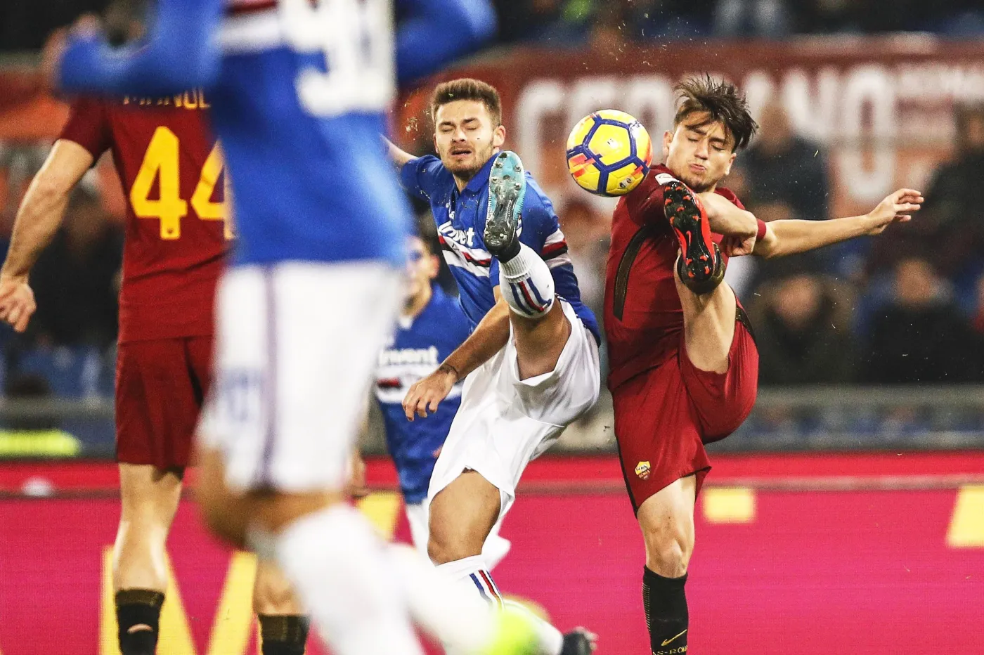 Karol Linetty i Cengiz Under