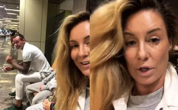 Radek Majdan jest zły na Małgosię: Utknęliśmy na lotnisku, bo źle sprawdziłam bilety